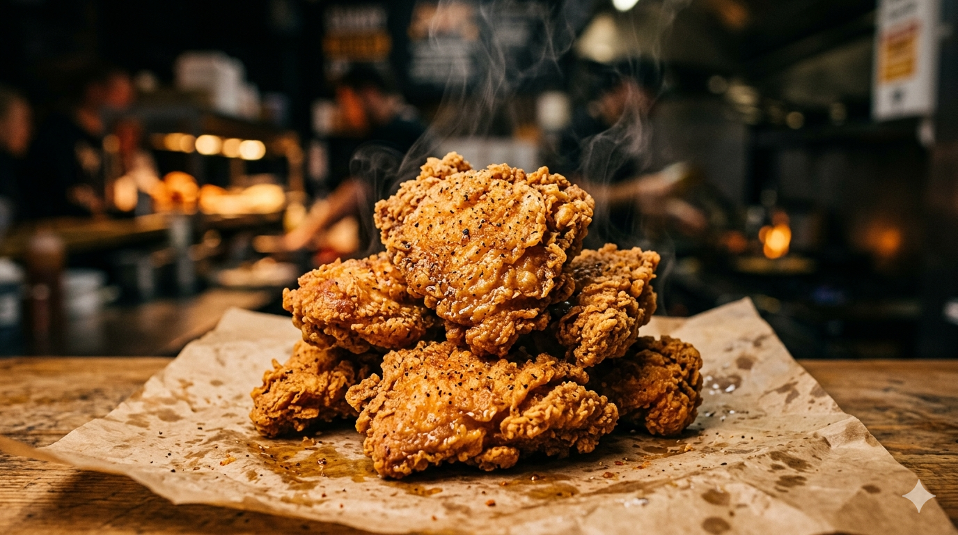 Chicken and chips